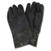 Black PVC Jersey Lined Glove (12")
