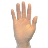 Clear Vinyl Powder-Free Gloves - 100/BX