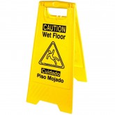 Wet Floor Plastic Sign