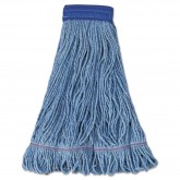 Wet Mop Head XL, Blue, Loop-End - 12/CS