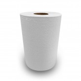 Bortek White Paper Roll Towel, 7.875" x 350' - 12/CS