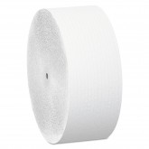 Bortek 9" Premium Coreless 3.75" Toilet Tissue Paper, 2-Ply, 1000' - 12/CS