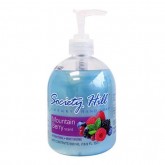 Society Hill Antibacterial Hand Soap, Berry, 500 ml Pump Bottles (12)