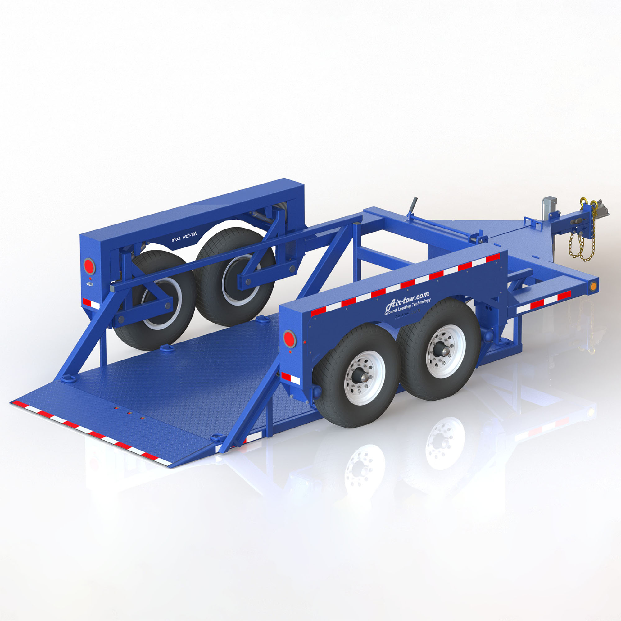 Air-Tow T12-10 Tandem Axle Flatbed Trailer