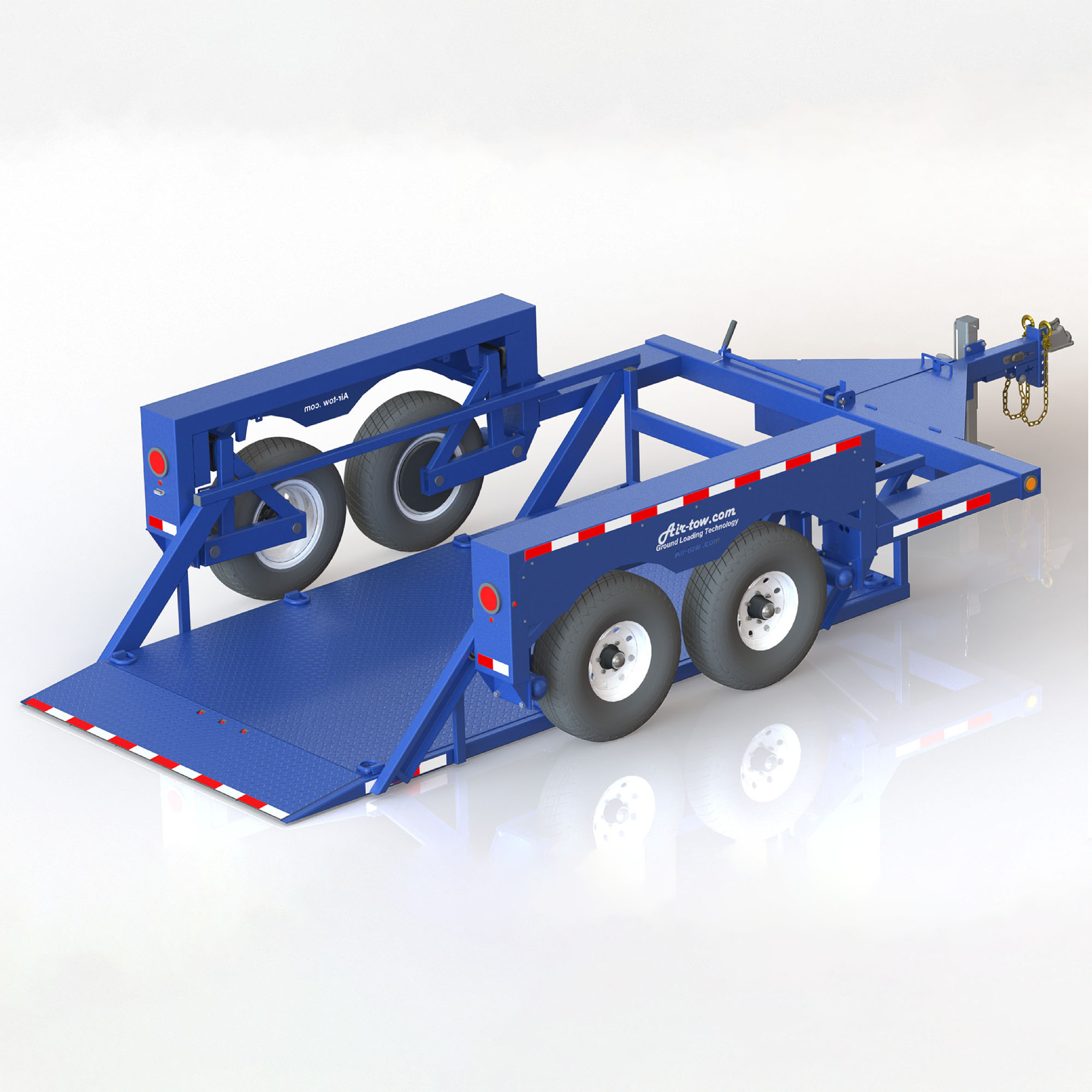 Air-Tow T12-7 Tandem Axle Flatbed Trailer