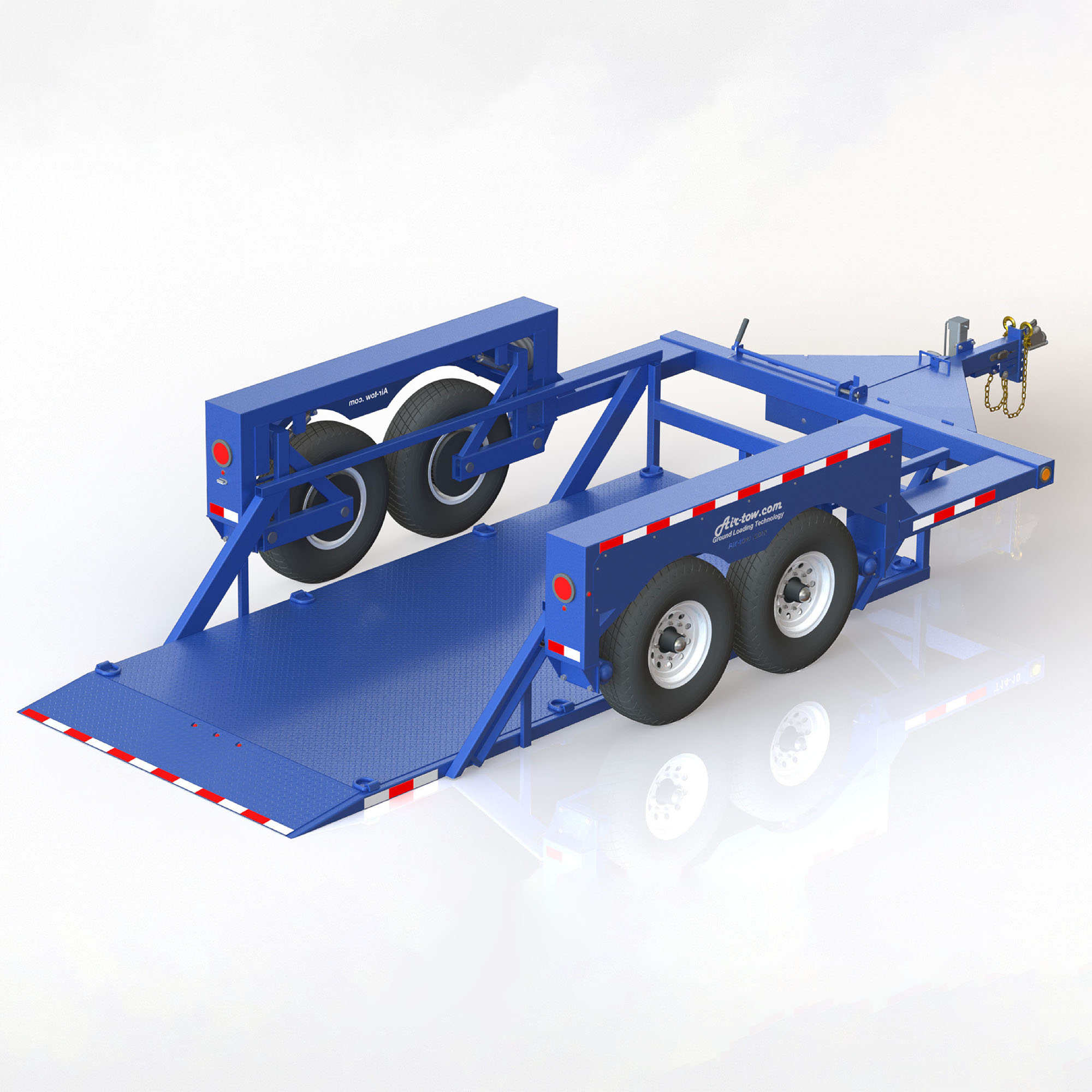 Air-Tow T14-12 Tandem Axle Flatbed Trailer