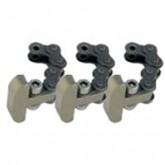 3 Piece Set Of Chain W/ T-Hammer Bits (Turbo II, 6")