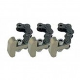 3 Piece Set Of Chain W/ T-Hammer Bits (Turbo S-400, 10")