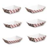 Tray Paper Food 1Lb 0413
