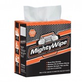 MightyWipe Pop-up Wiper, White, 9" x 17", 100ct - 10/CS