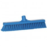 Push Broom Head, 16.1", Soft/Split, Blue