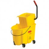 Rubbermaid WaveBrake Side Press Wringer/Bucket Combo (35qt.)