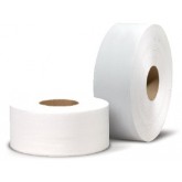 Jumbo Toilet Tissue Paper 12" Roll, 2-Ply